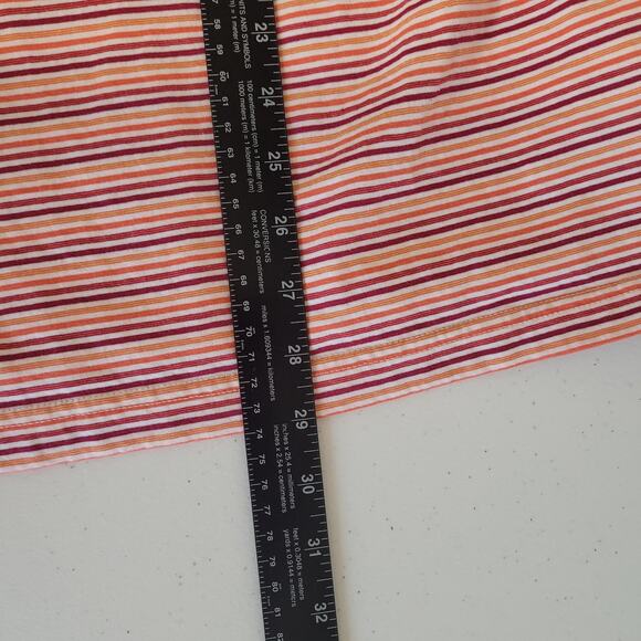 Original Penguin Striped Polo Shirt Men XL Short Sleeve Preppy Academia Pullover - Picture 8 of 8
